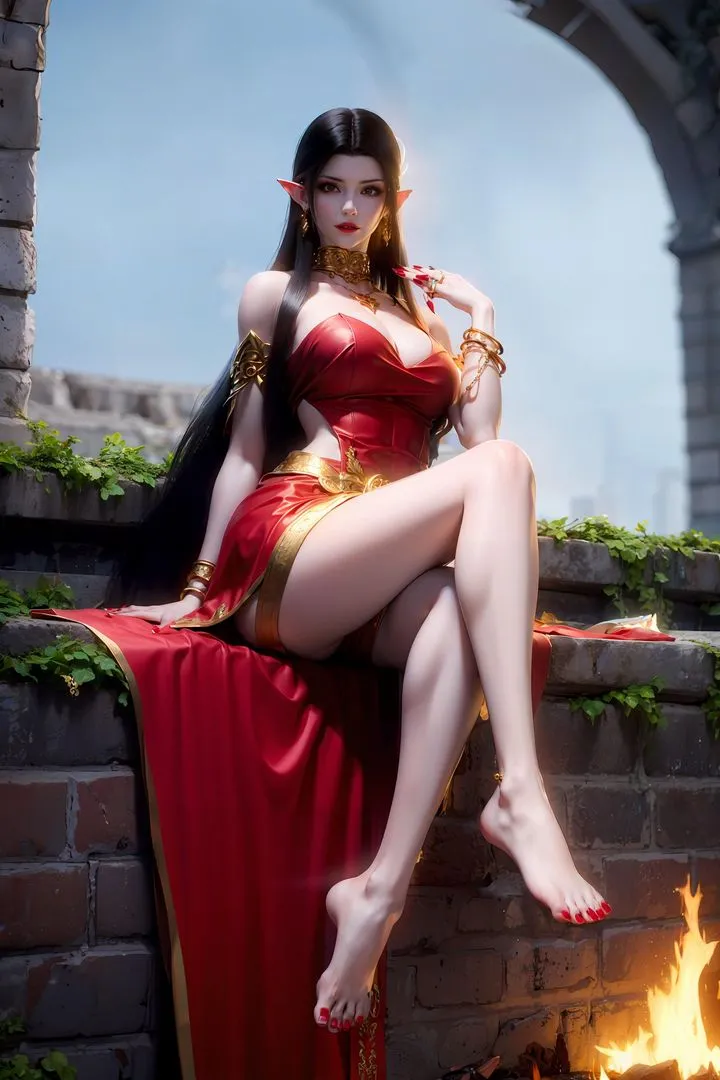 [AI绘画]国漫女主-阿七.蔷薇.高瑶.小舞.云曦.应天王后.美杜莎 - 第10话 - page 67