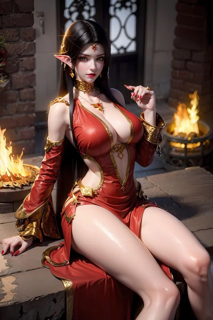 [AI绘画]国漫女主-阿七.蔷薇.高瑶.小舞.云曦.应天王后.美杜莎 - 第10话 - page 68