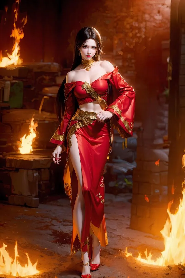[AI绘画]国漫女主-阿七.蔷薇.高瑶.小舞.云曦.应天王后.美杜莎 - 第10话 - page 76