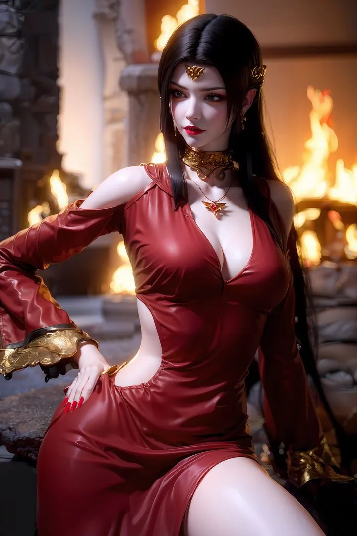 [AI绘画]国漫女主-阿七.蔷薇.高瑶.小舞.云曦.应天王后.美杜莎 - 第10话 - page 84