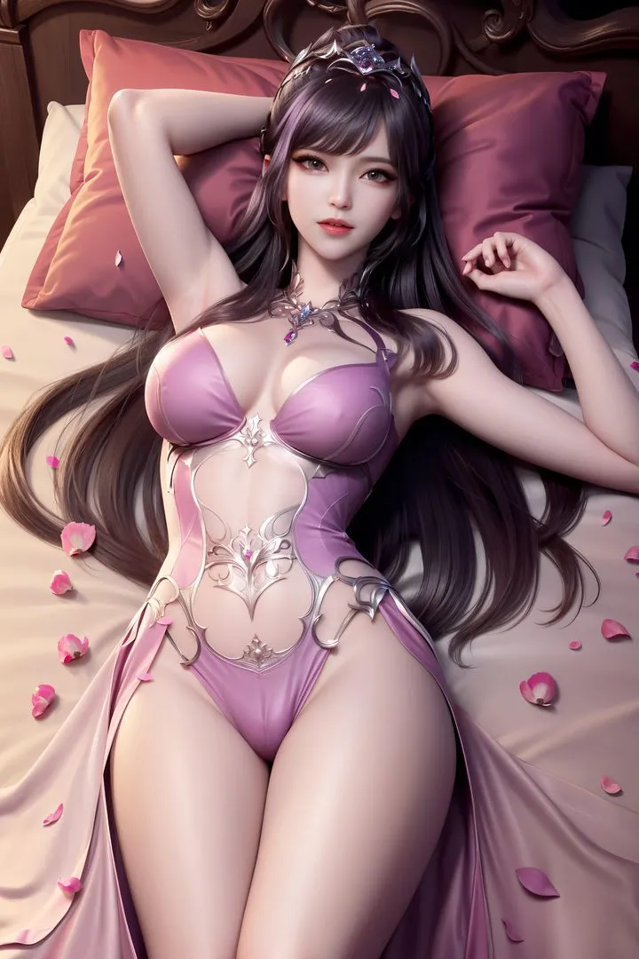 [AI绘画]国漫女主-阿七.蔷薇.高瑶.小舞.云曦.应天王后.美杜莎 - 第05话 - page 4