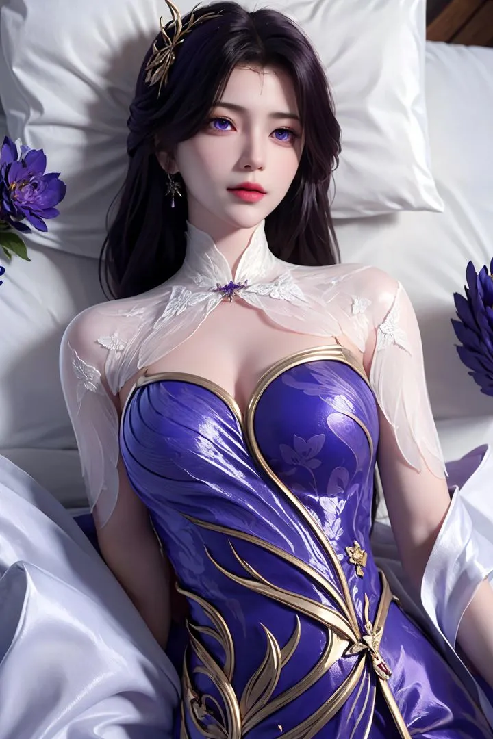 [AI绘画]国漫女主-阿七.蔷薇.高瑶.小舞.云曦.应天王后.美杜莎 - 第05话 - page 71
