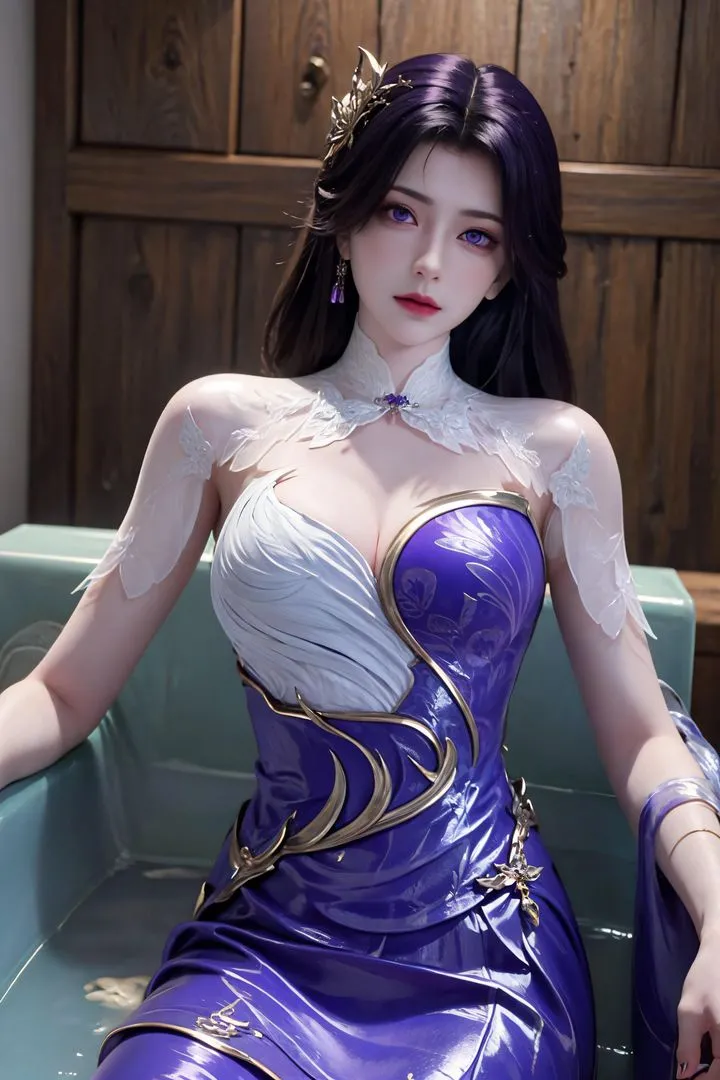 [AI绘画]国漫女主-阿七.蔷薇.高瑶.小舞.云曦.应天王后.美杜莎 - 第05话 - page 85