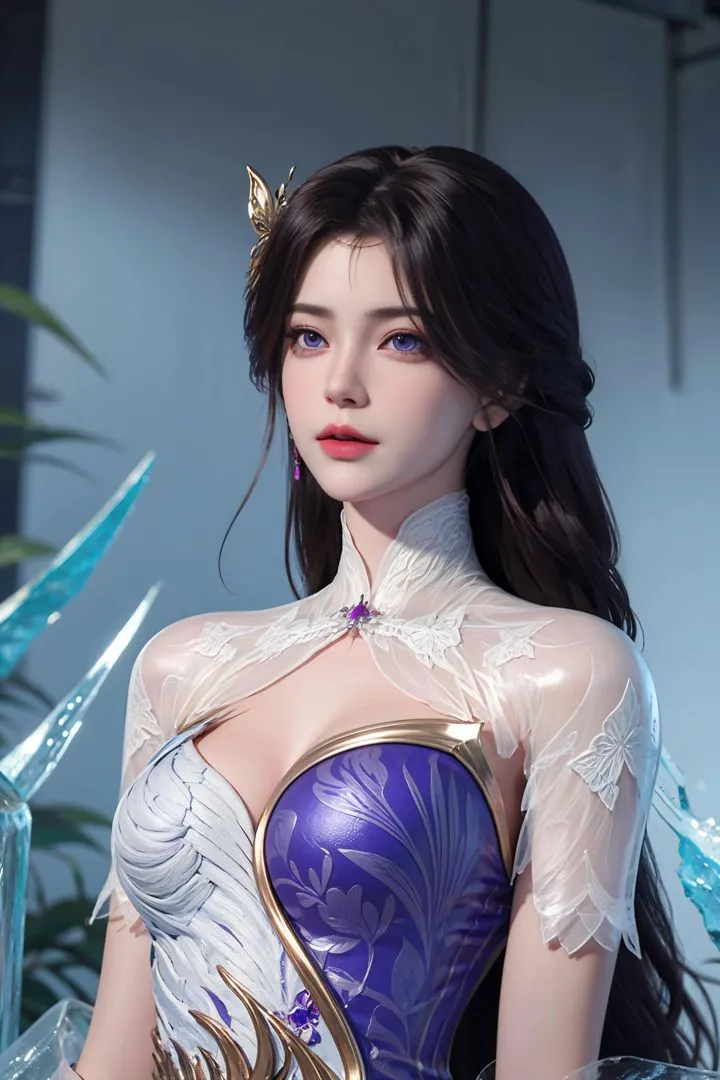 [AI绘画]国漫女主-阿七.蔷薇.高瑶.小舞.云曦.应天王后.美杜莎 - 第05话 - page 87