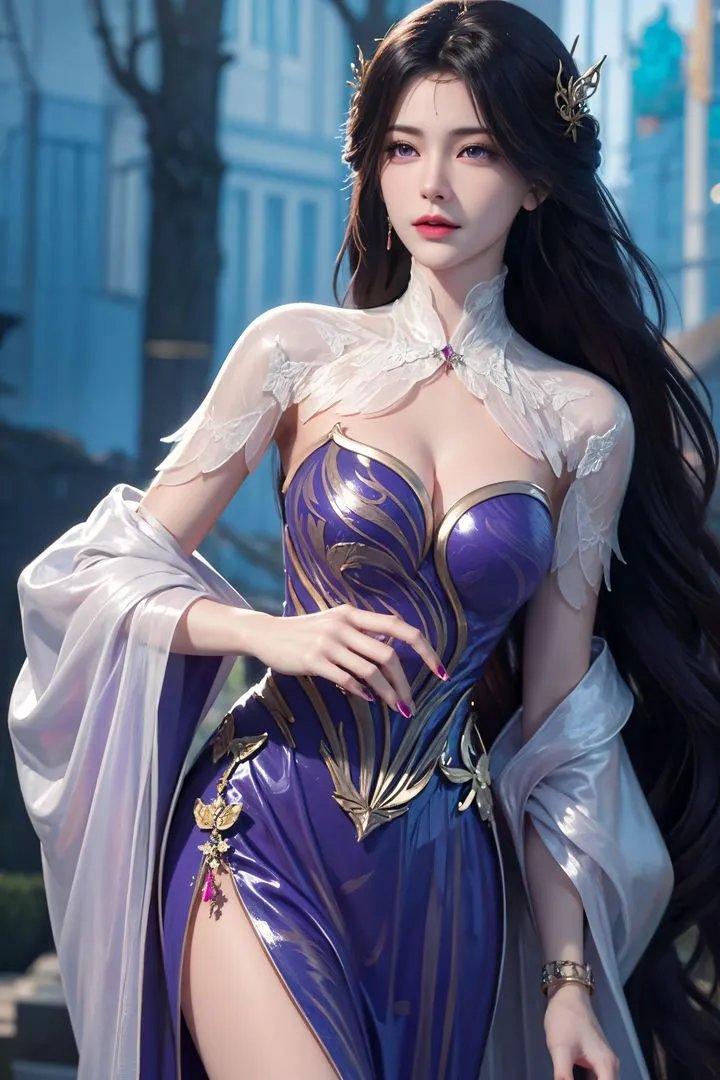 [AI绘画]国漫女主-阿七.蔷薇.高瑶.小舞.云曦.应天王后.美杜莎 - 第05话 - page 94