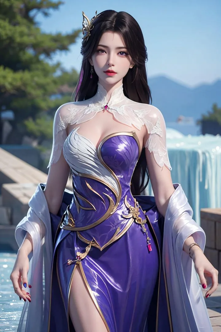 [AI绘画]国漫女主-阿七.蔷薇.高瑶.小舞.云曦.应天王后.美杜莎 - 第05话 - page 99