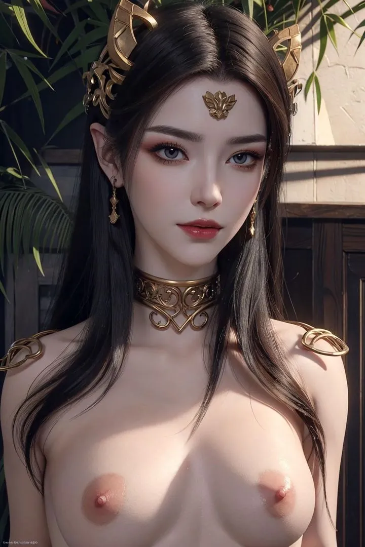 [AI绘画]国漫女主-阿七.蔷薇.高瑶.小舞.云曦.应天王后.美杜莎 - 第12话 - page 45