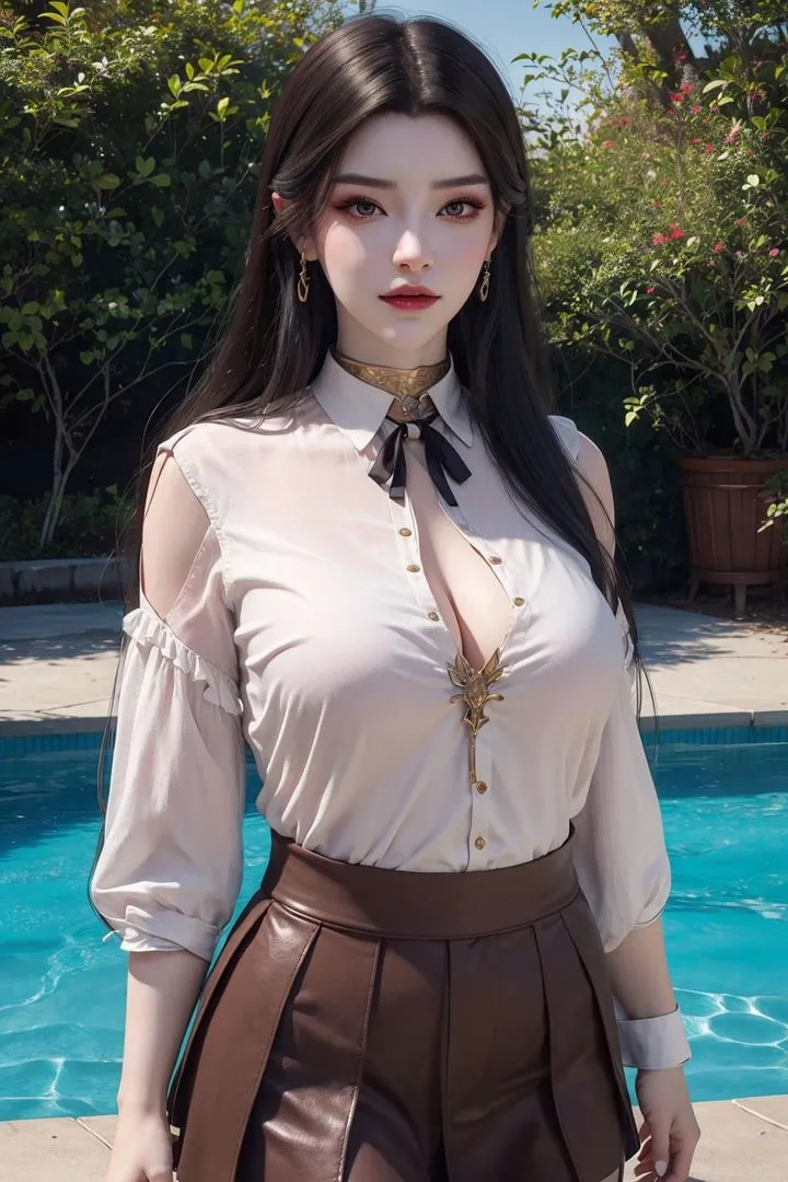[AI绘画]国漫女主-阿七.蔷薇.高瑶.小舞.云曦.应天王后.美杜莎 - 第12话 - page 51