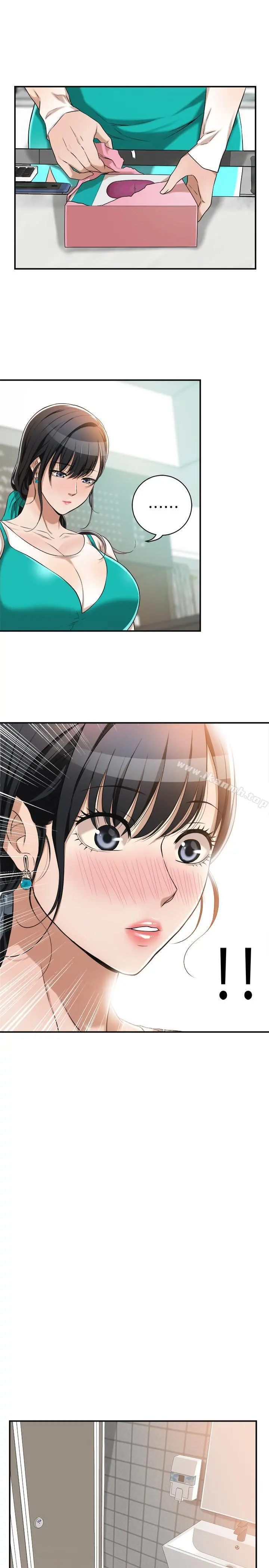 抑欲人妻 - 第7话-突然闯进厕所的泰胜 - page 23