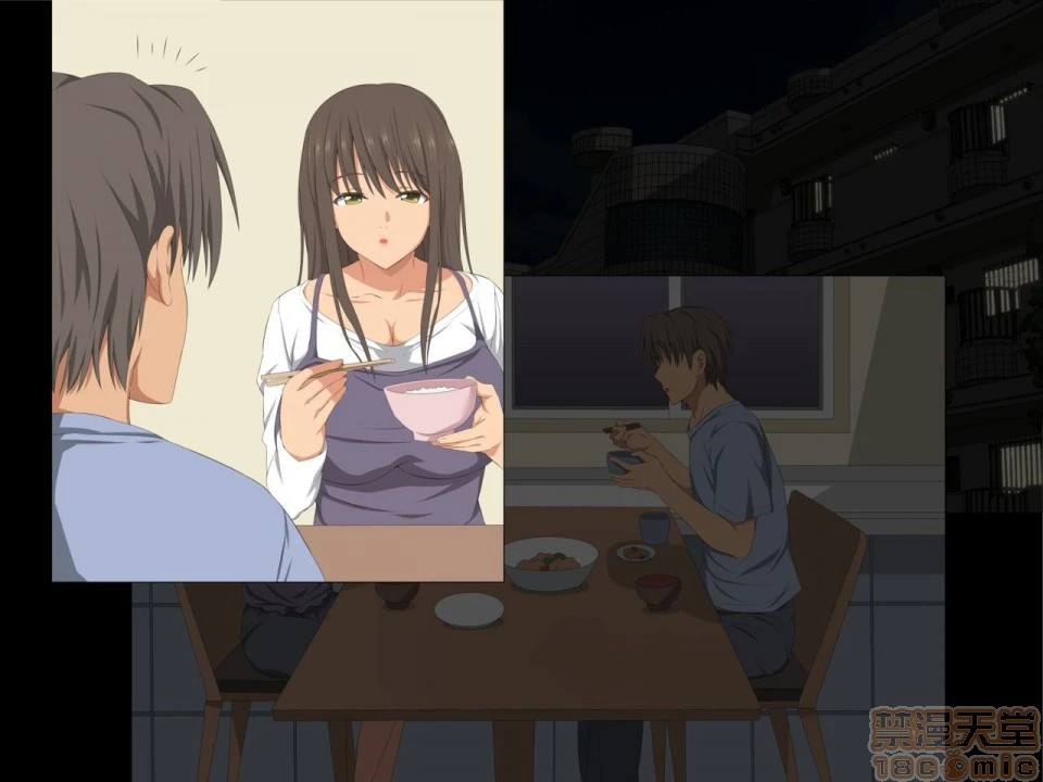 [短篇][きゃろっと]先辈を家に居候させていたらいつの间にか妻が寝取られていた前编 - 开始阅读 - page 50