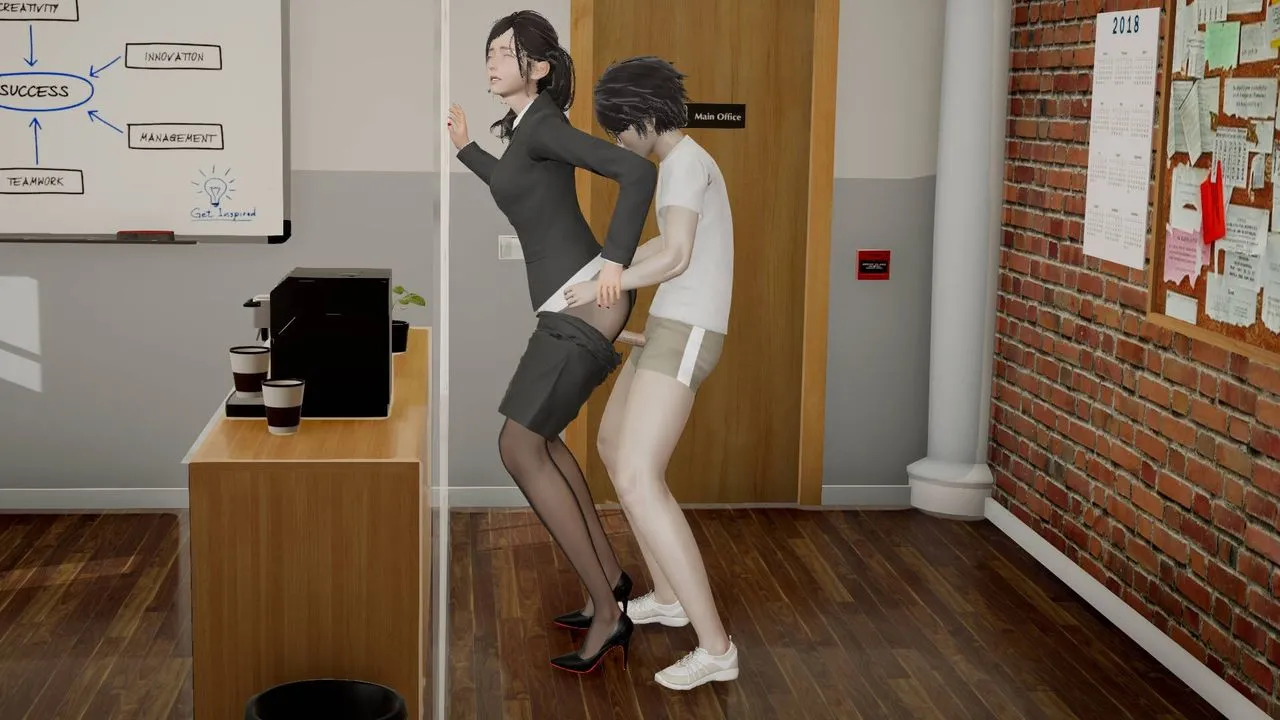[3D]丝袜爱好者短篇1-3小剧场1-5 - 08-偷情办公室下 - page 28
