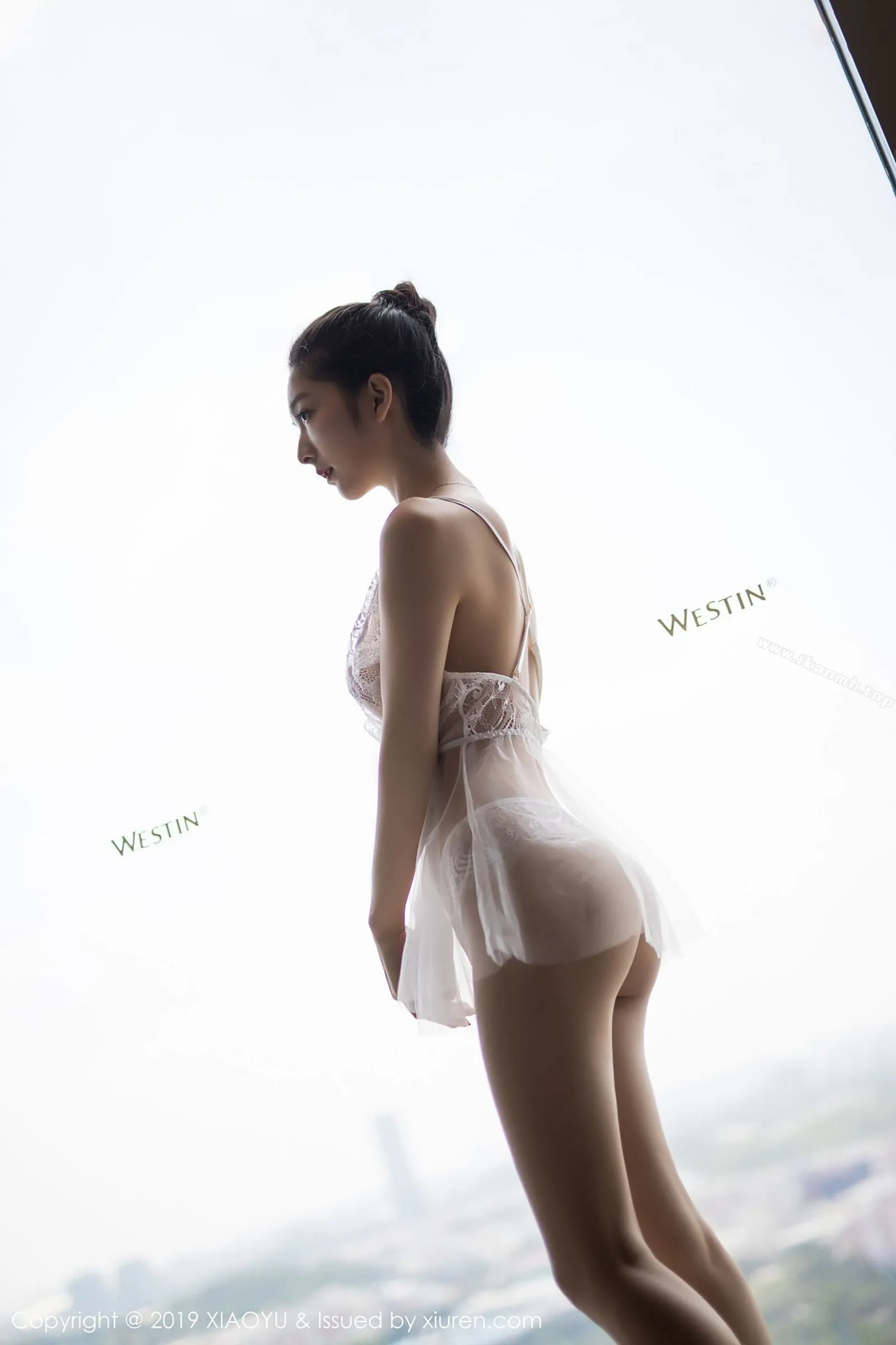 性感写真（真人集） - 现代薄纱性感与古典韵味旗袍相互碰撞的韵味，一展妩媚柔情 - page 6