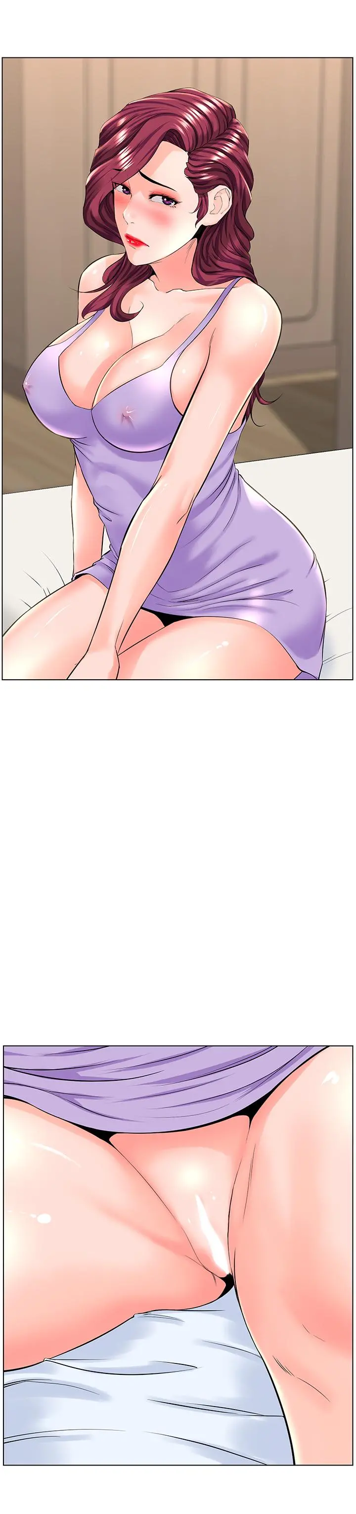 楼上的网美 - 第33话-我没办法忍到家 - page 9