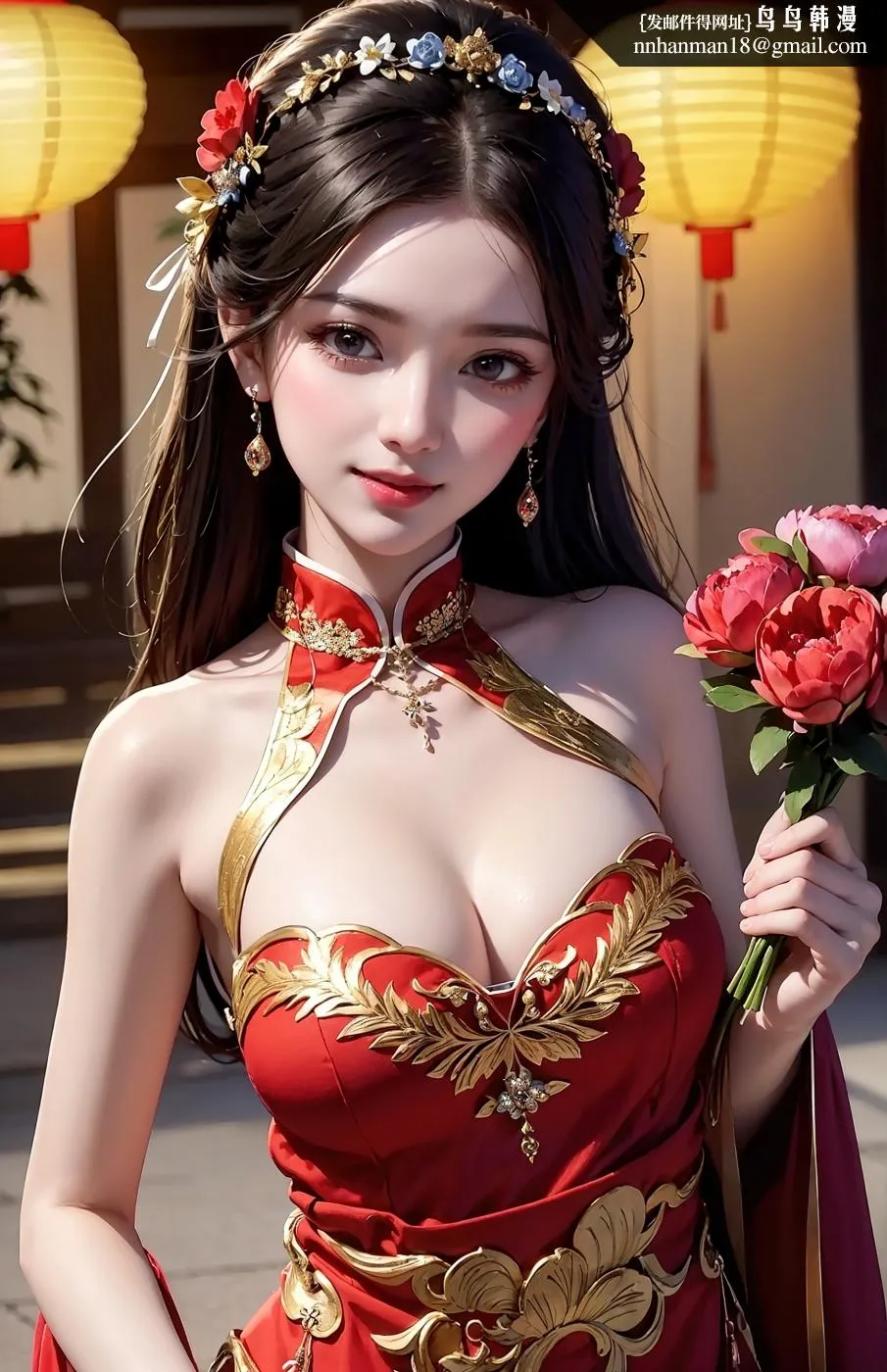 AI大神 FANBOX 14.5g合集 - FANBOX◆ 墨迹 [AI Generated]-国风-旗袍-part1 - page 3
