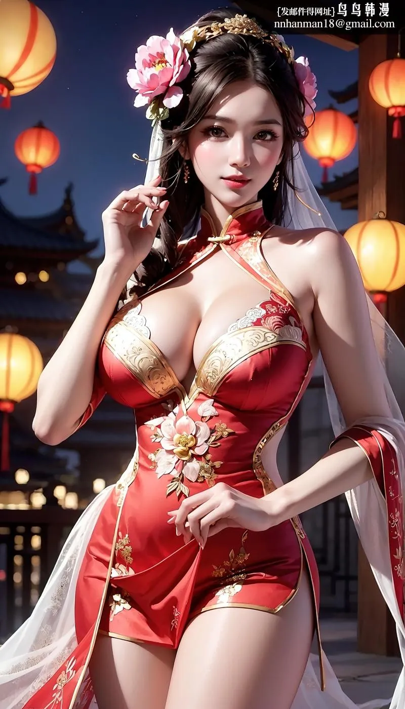 AI大神 FANBOX 14.5g合集 - FANBOX◆ 墨迹 [AI Generated]-国风-旗袍-part1 - page 6