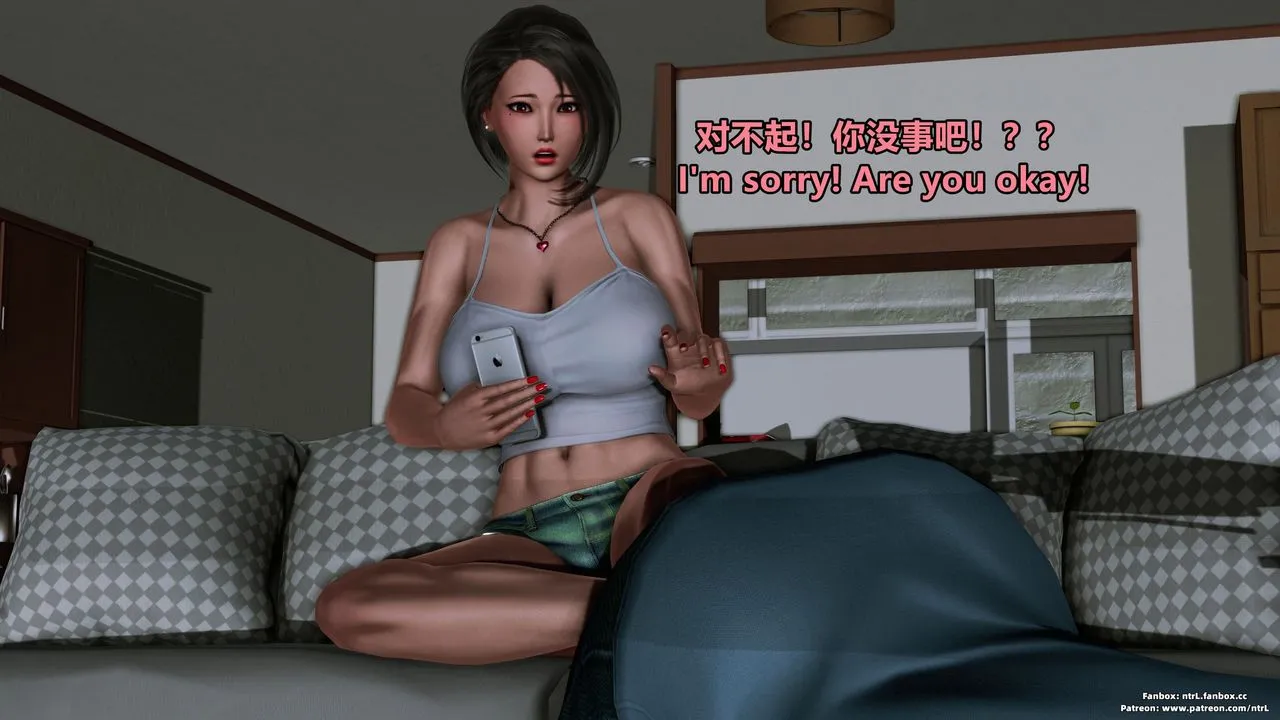 [3D]美脚格斗娘人妻水纪 - 第05话 - page 45