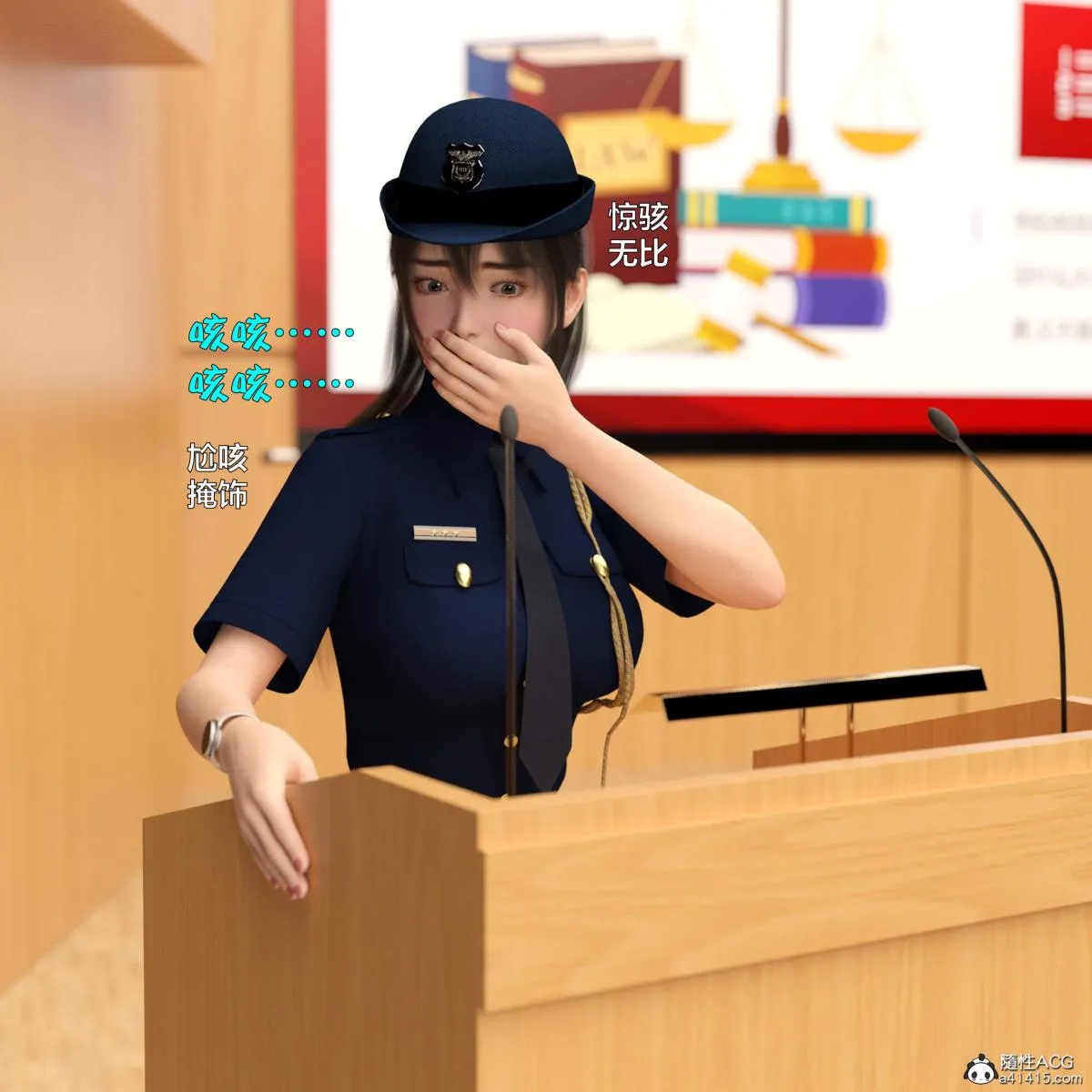 [3D]黑丝女警队番外篇-林岚的旧相识 - 第4话 - page 78