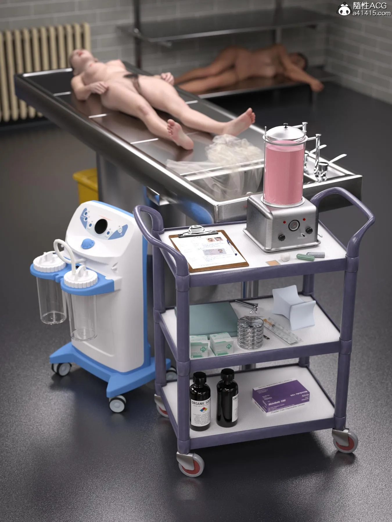 [3D]慧君涵的故事+葬礼前尸体的准备 - 03-女尸的防腐下 - page 5