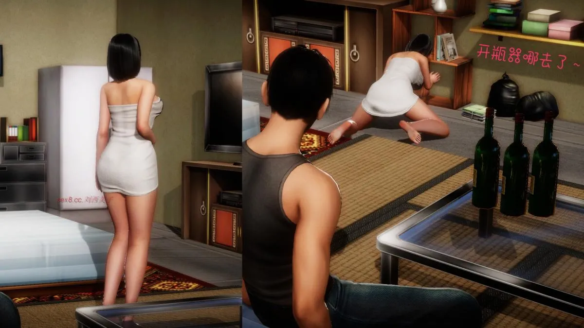 [3D]王石的女朋友以及阿姨和闺蜜 - 上集 - page 82