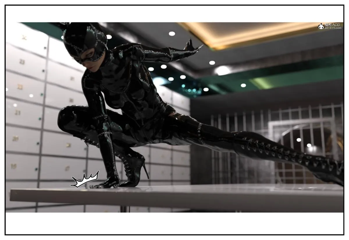 [3D]猫女和神奇女侠互换+生化危机X2 - 猫女和神奇女侠互换 - page 3