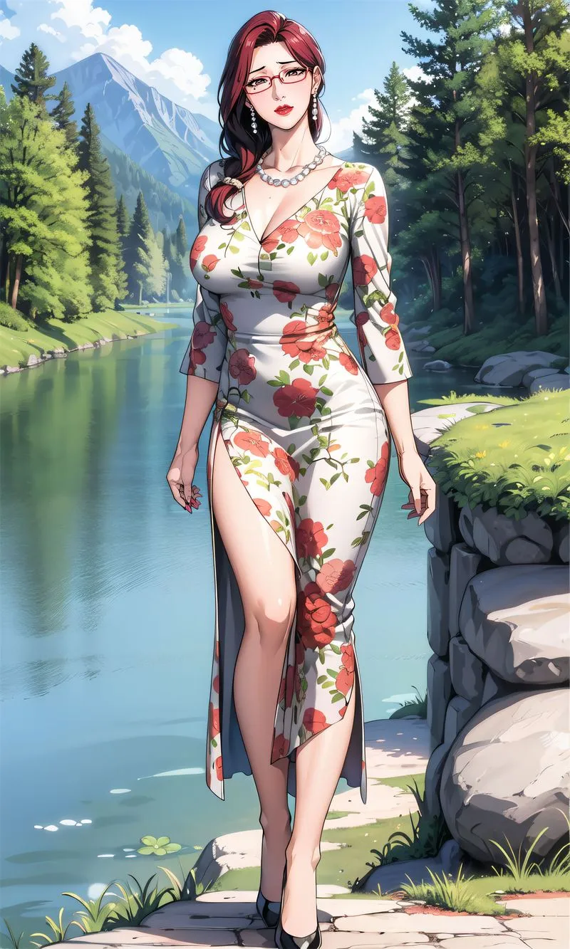 [AI绘画]美人母亲整合肉嫁高柳傢 - 第06话 - page 46