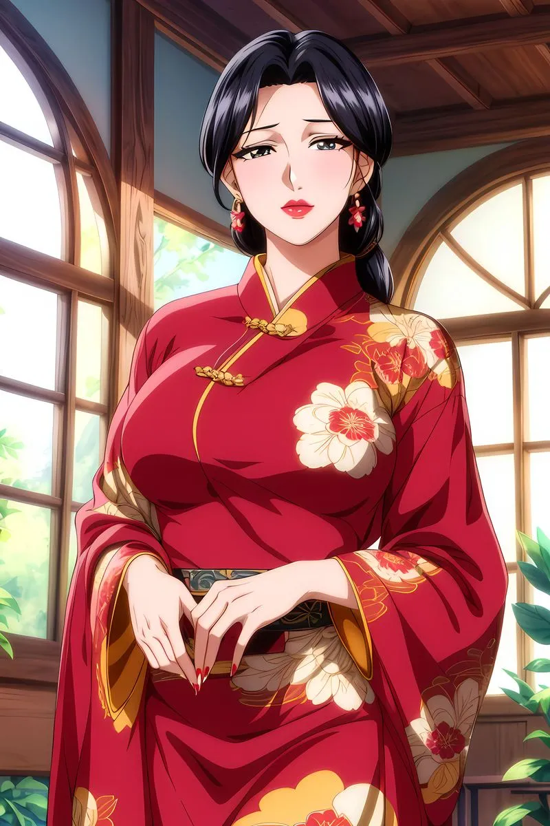 [AI绘画]美人母亲整合肉嫁高柳傢 - 第11话-最终话 - page 1
