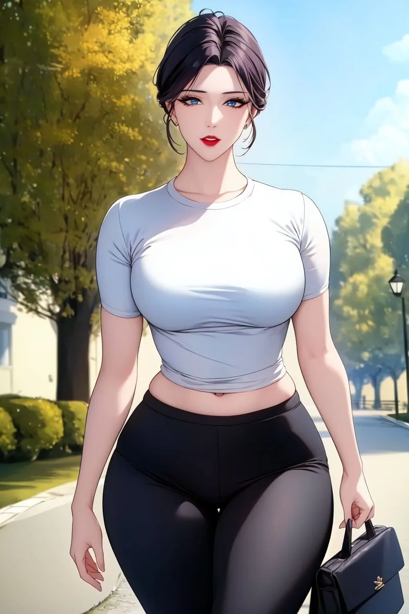 [AI绘画]美人母亲整合肉嫁高柳傢 - 第01话 - page 4