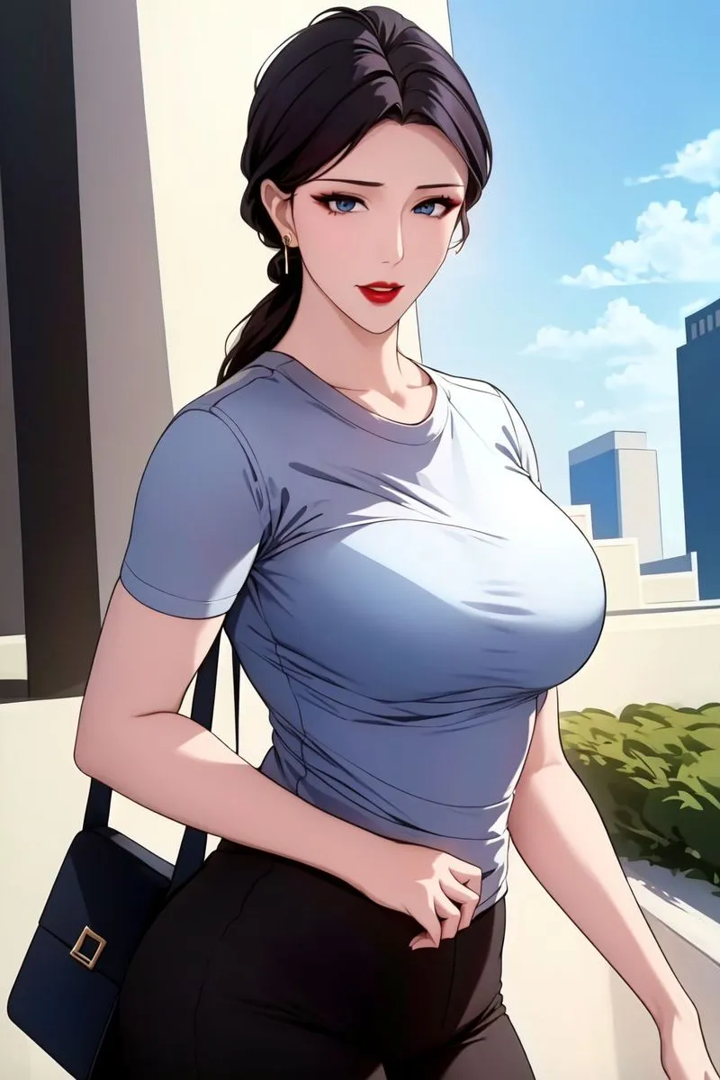 [AI绘画]美人母亲整合肉嫁高柳傢 - 第01话 - page 9