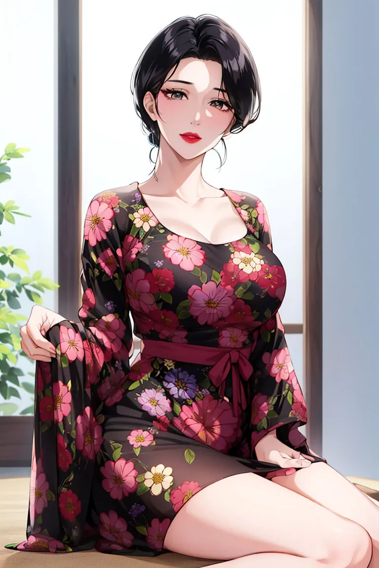 [AI绘画]美人母亲整合肉嫁高柳傢 - 第01话 - page 48