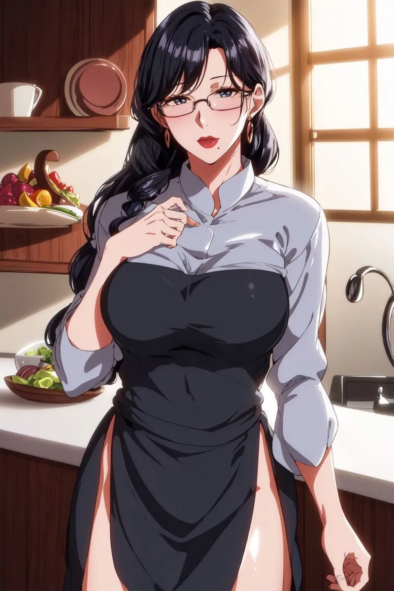 [AI绘画]美人母亲整合肉嫁高柳傢 - 第01话 - page 92