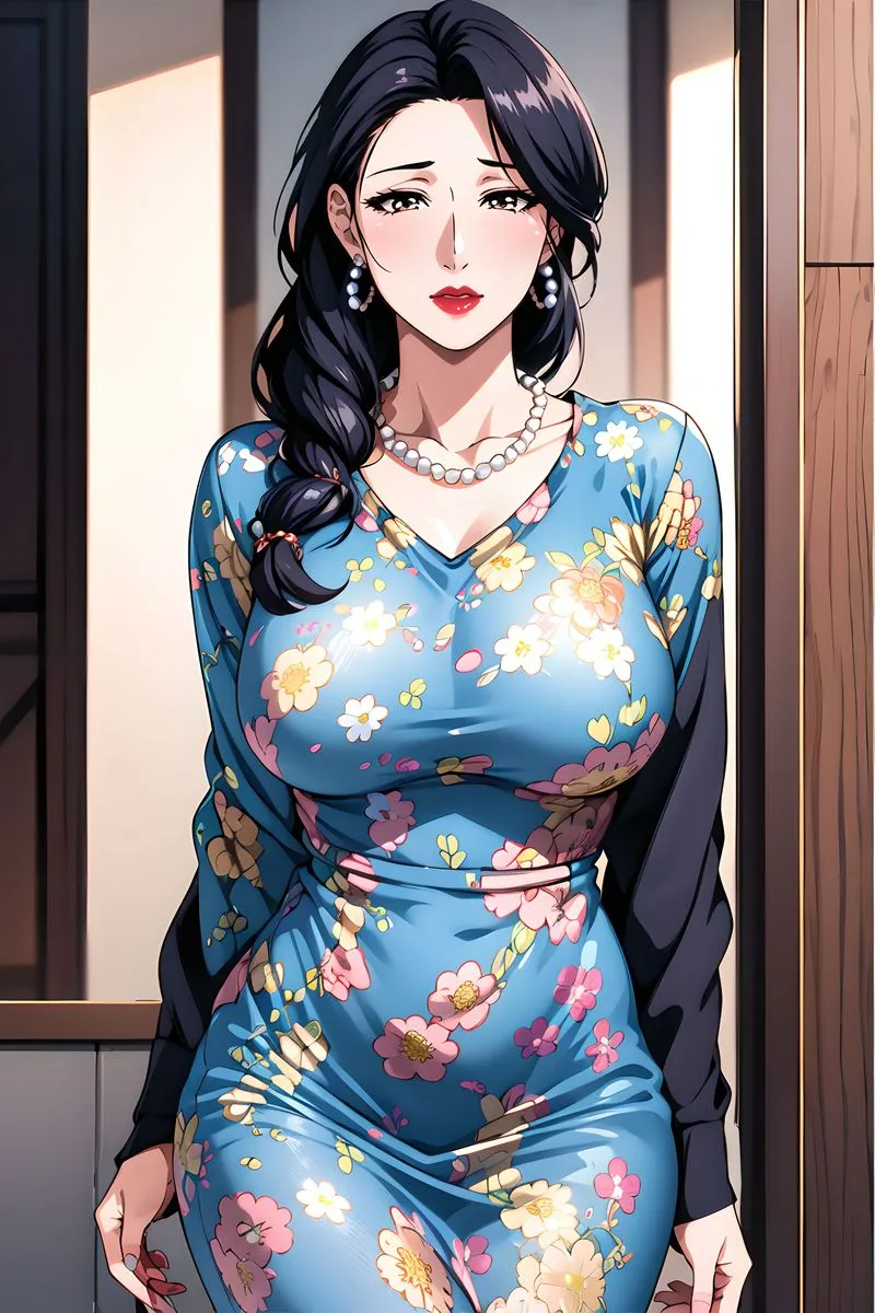 [AI绘画]美人母亲整合肉嫁高柳傢 - 第03话 - page 53