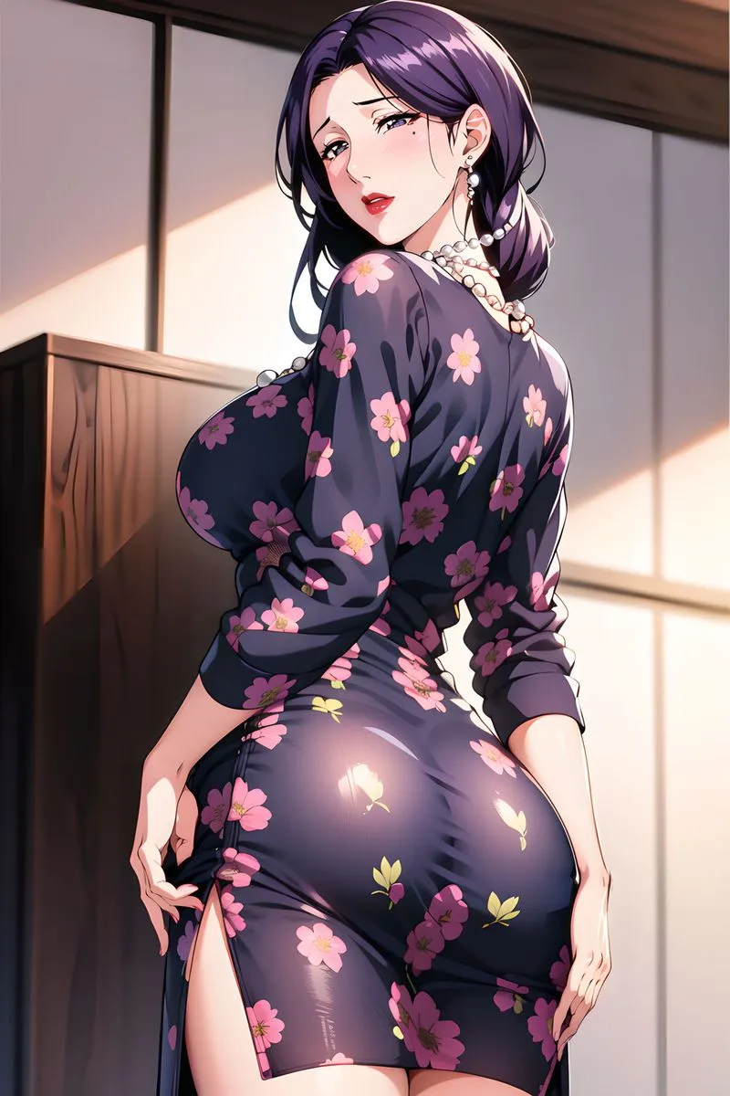 [AI绘画]美人母亲整合肉嫁高柳傢 - 第04话 - page 76