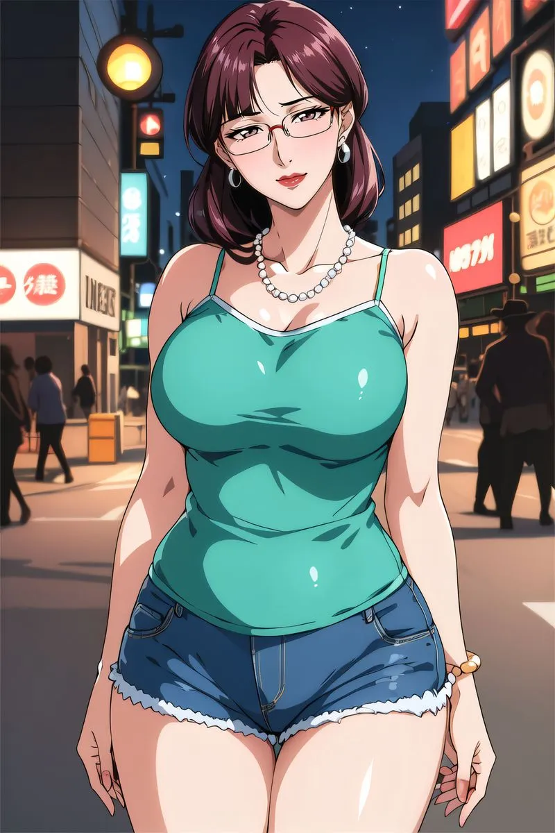 [AI绘画]美人母亲整合肉嫁高柳傢 - 第05话 - page 37