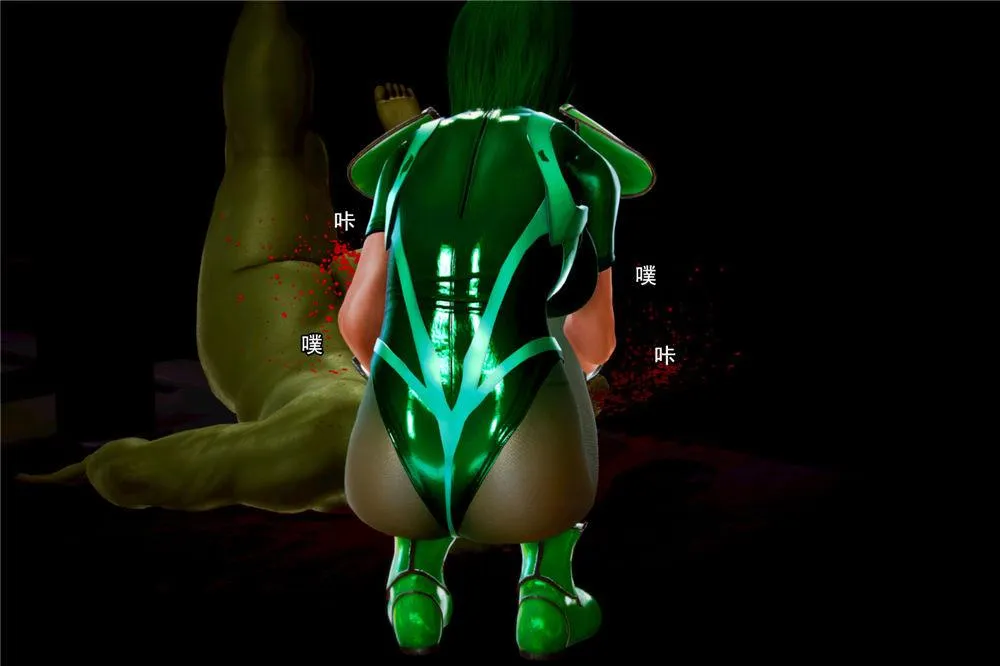 [3D]奴隶契约之女神战士 - 02-夜的相遇 - page 109