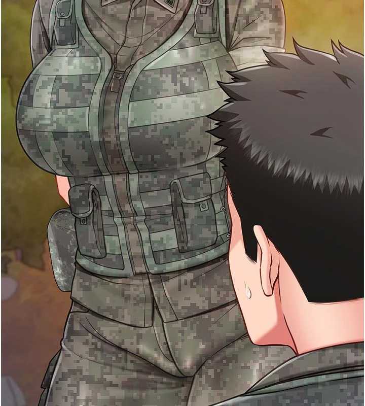 报告女班长:一根突起 - 第27話-刺激的戰術訓練開始 - page 55