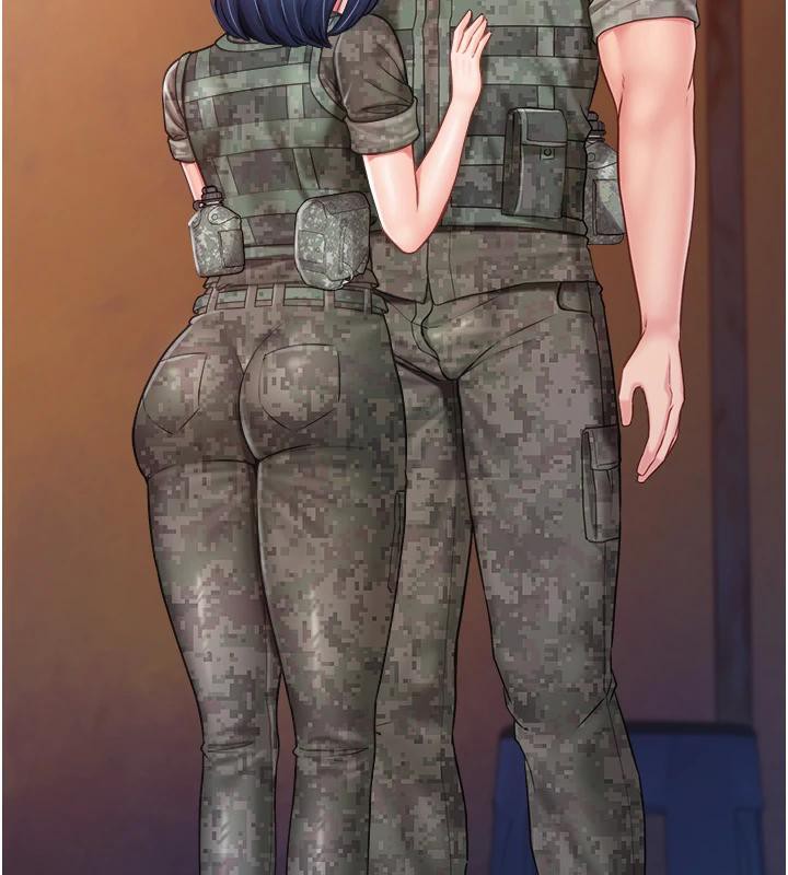 报告女班长:一根突起 - 第29話-訓練中發情的女兵們 - page 56
